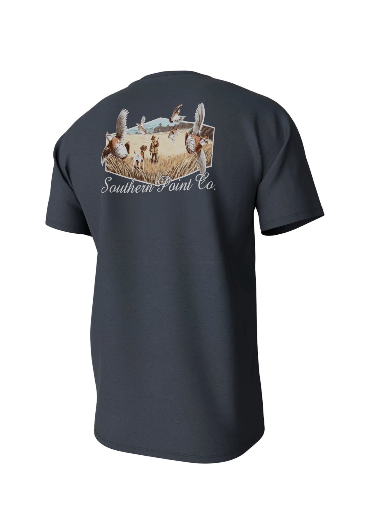 Youth Covey Rise Sleeve Pocket Tee - Midnight Navy