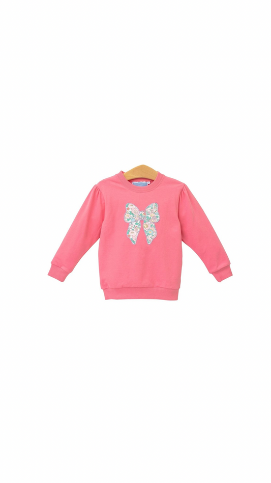 French Terry Pullover Bow