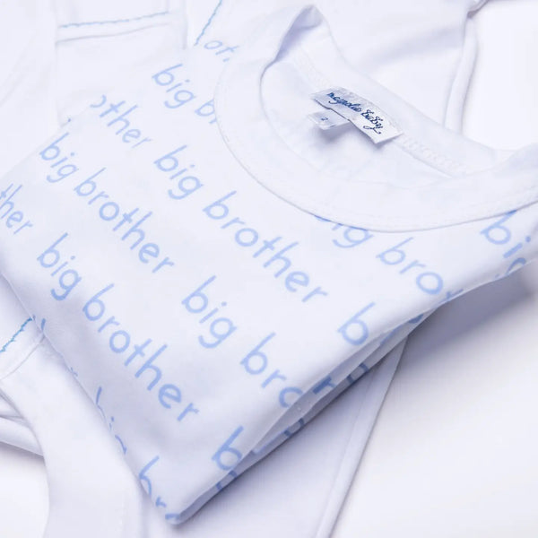 Big Brother Printed Long Paiamas Light Blue