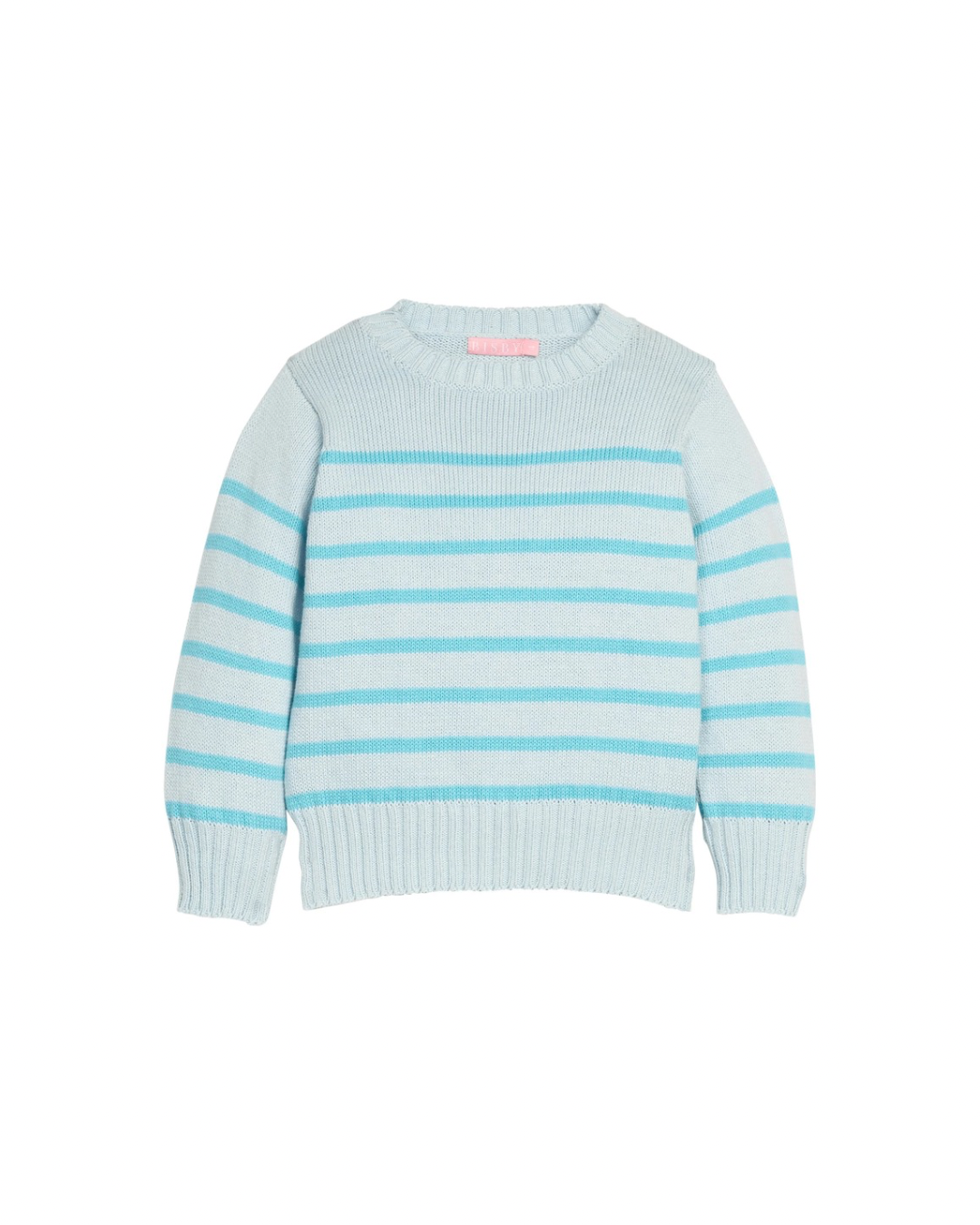 Striped Sweater Aqua