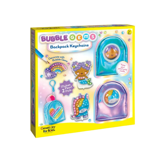 Bubble Gems Backpack Keychains Diamond Painting Kit