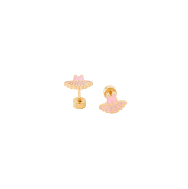 Ballet Tutu Stud Earrings