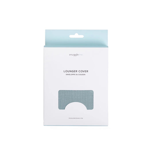 Lounger Curve Muslin Cover | Slate