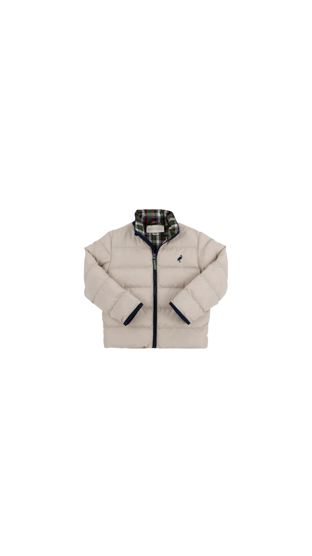Cooper Coat Keeneland Khaki/Nantucket Navy