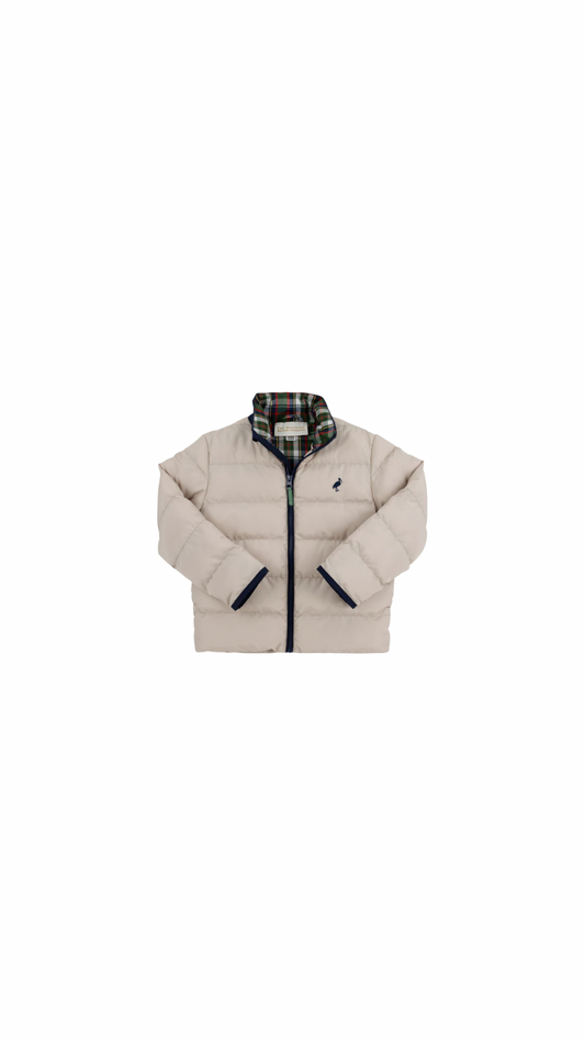 Cooper Coat Keeneland Khaki/Nantucket Navy