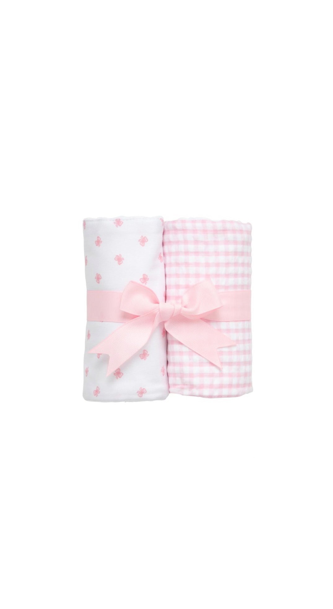 Bow Set of Two Burps, Pink