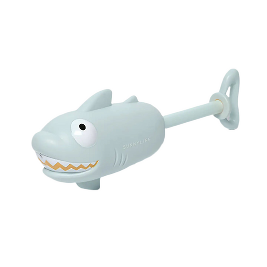 Water Squirters Shark Pastel Blue