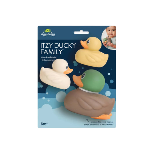Itzy Ducky Family™ - Bath + Water Table Toys: Mallard