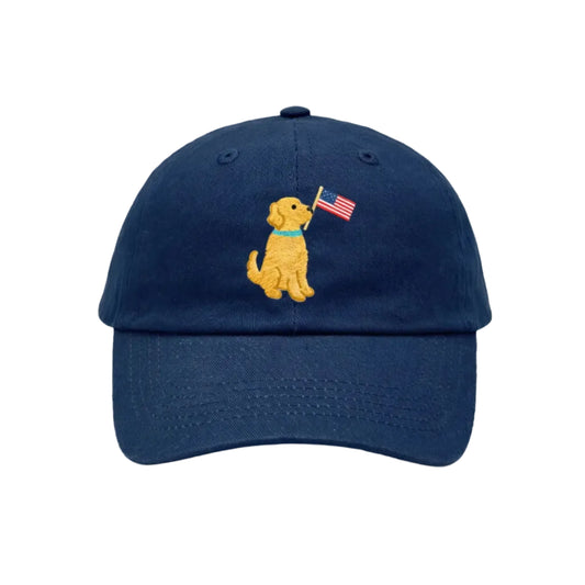 American Dog Baseball Hat