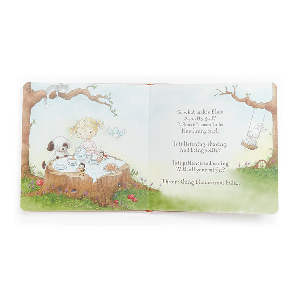 A Pretty Girl Board Book - (Blonde Hair)