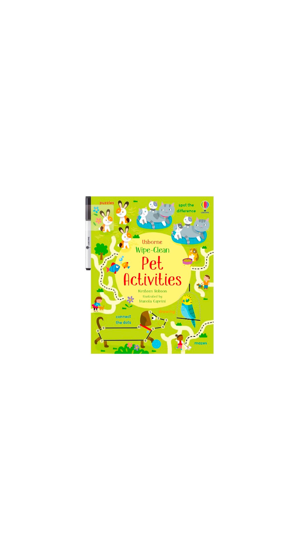 Wipe-Clean Pet Activities