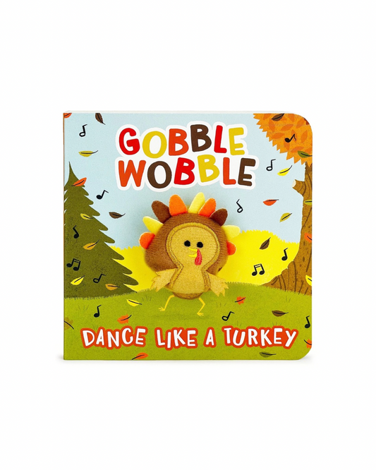 Gobble Wobble Thanksgiving Finger Puppet Board Book
