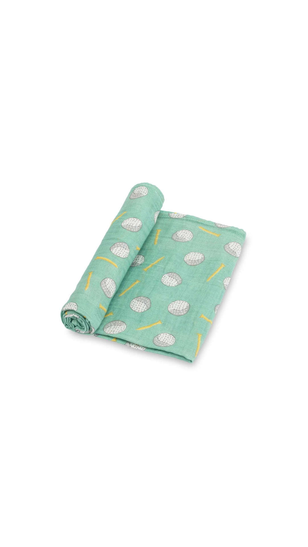 Hole in One Golf Baby Swaddle Blanket