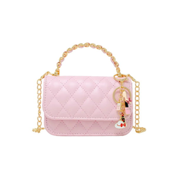 Girl's Classic Link Chain Top Handle Handbag