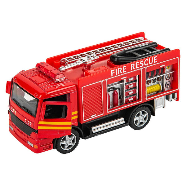 Pull Back Fire Engine Rescue
