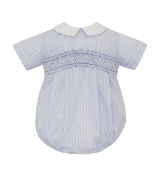 Ryan Blue Tiny Stripe Boy Bubble