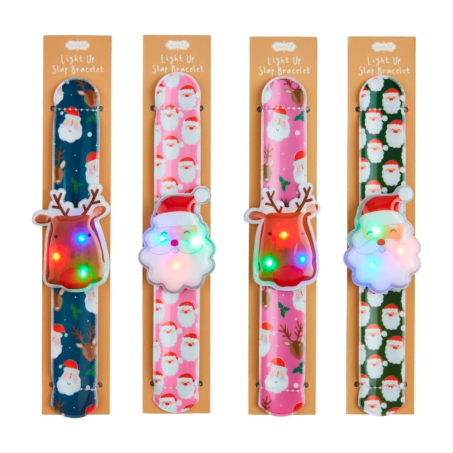 Christmas Led Slap Bracelets