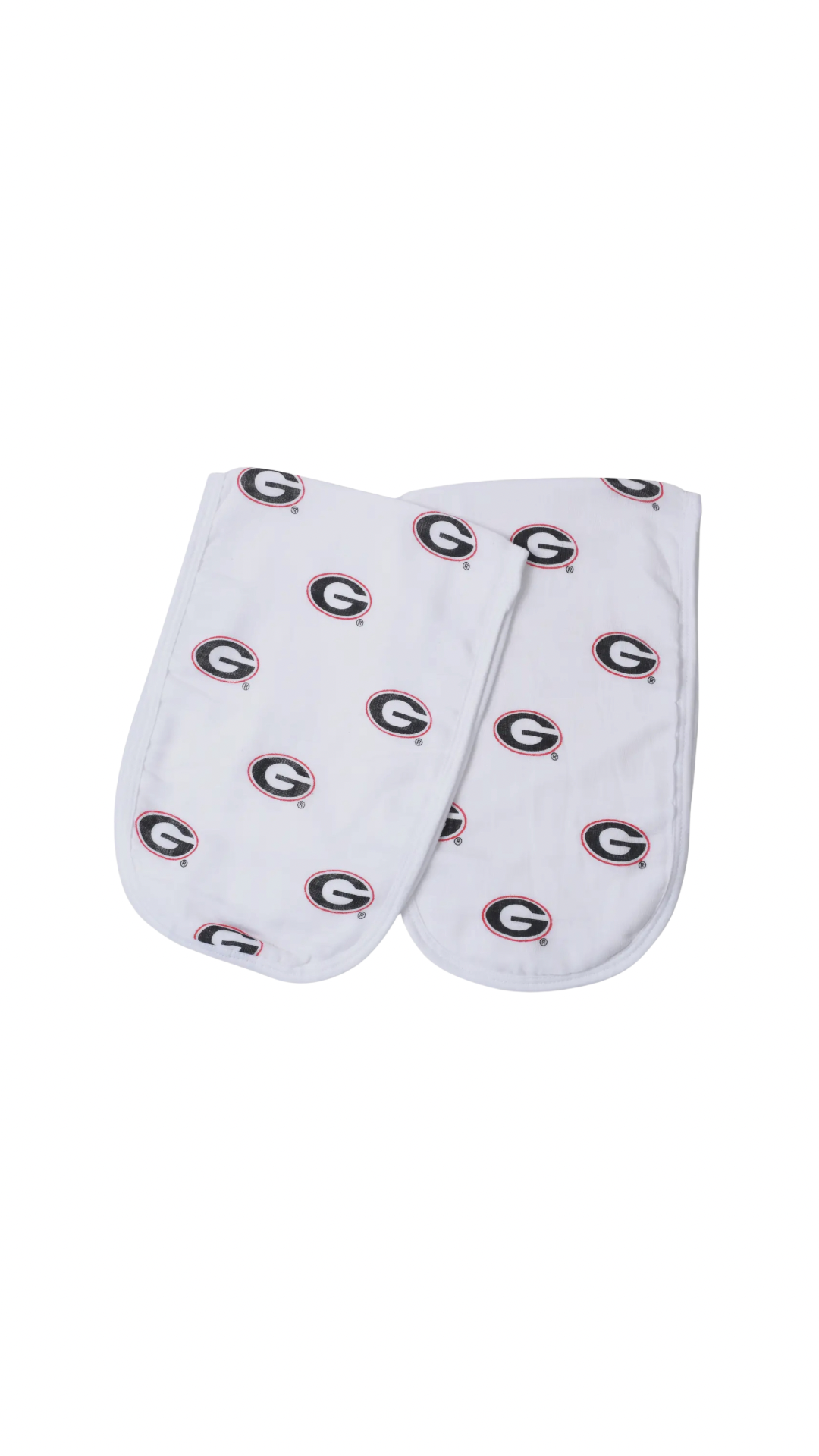 University of Georgia Muslin Burp Cloth