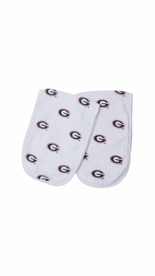 University of Georgia Muslin Burp Cloth