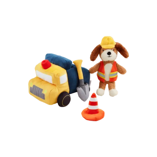 Construction Plush Toy Set