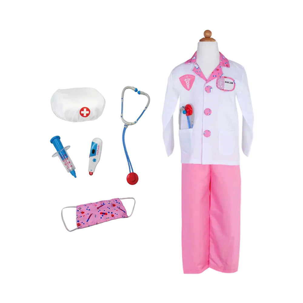 Doctor with Accessories (Garment Bag) Pink