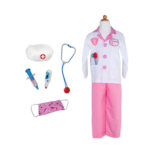 Doctor with Accessories (Garment Bag) Pink