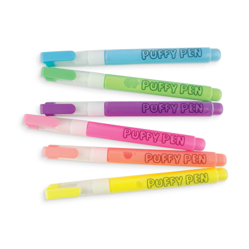 Magic Neon Puffy Pens