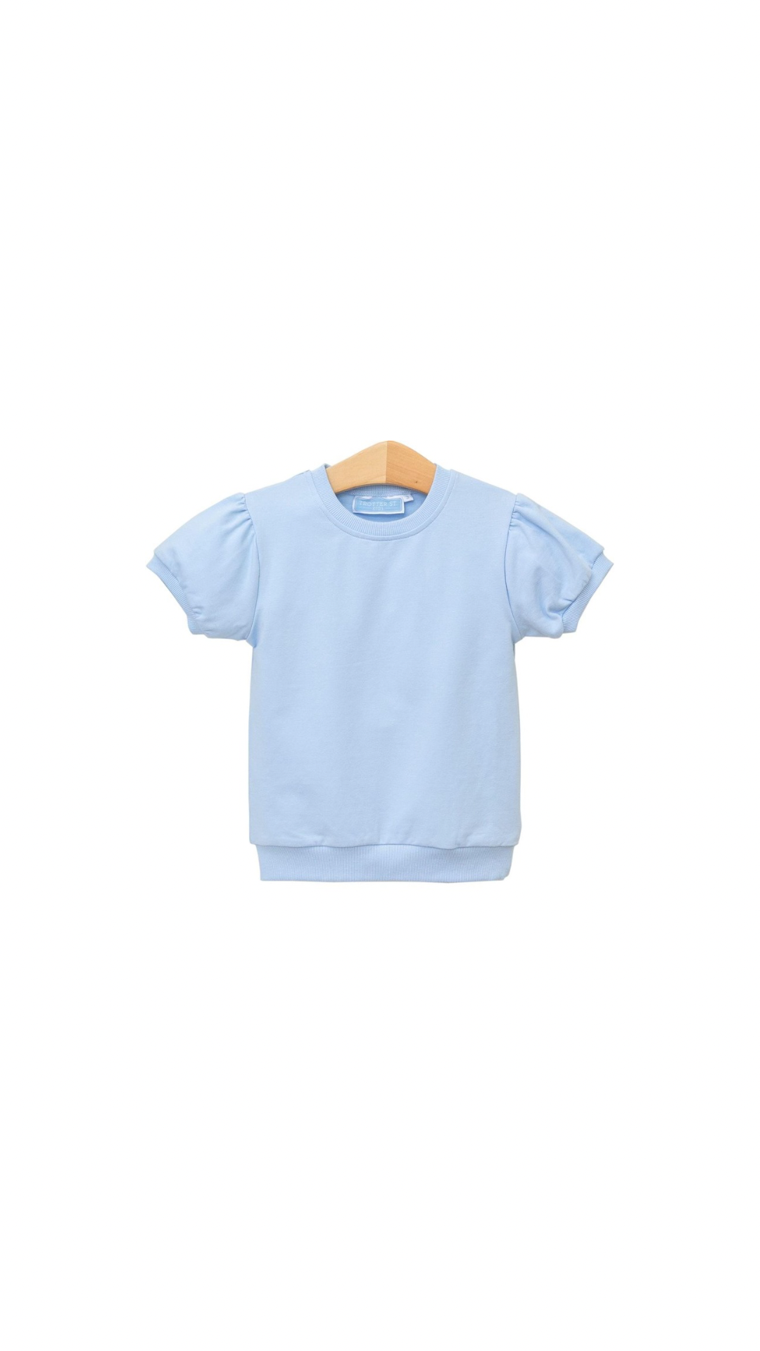 Laundry Puff Sleeve Top Light Blue