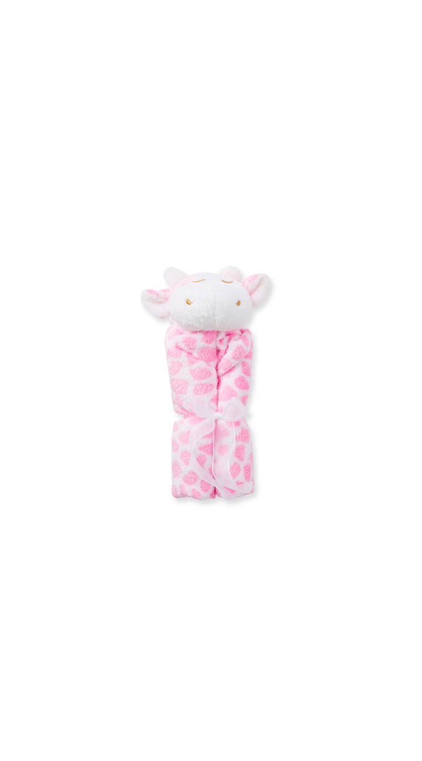 Pink Giraffe Blankie