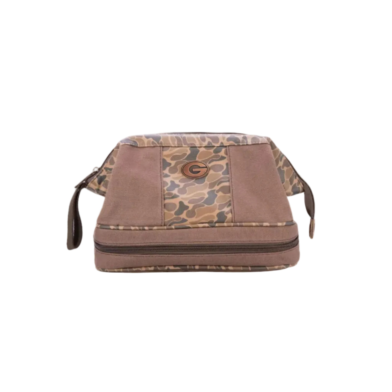 Georgia Bulldogs Camo Canvas Toiletry Bag