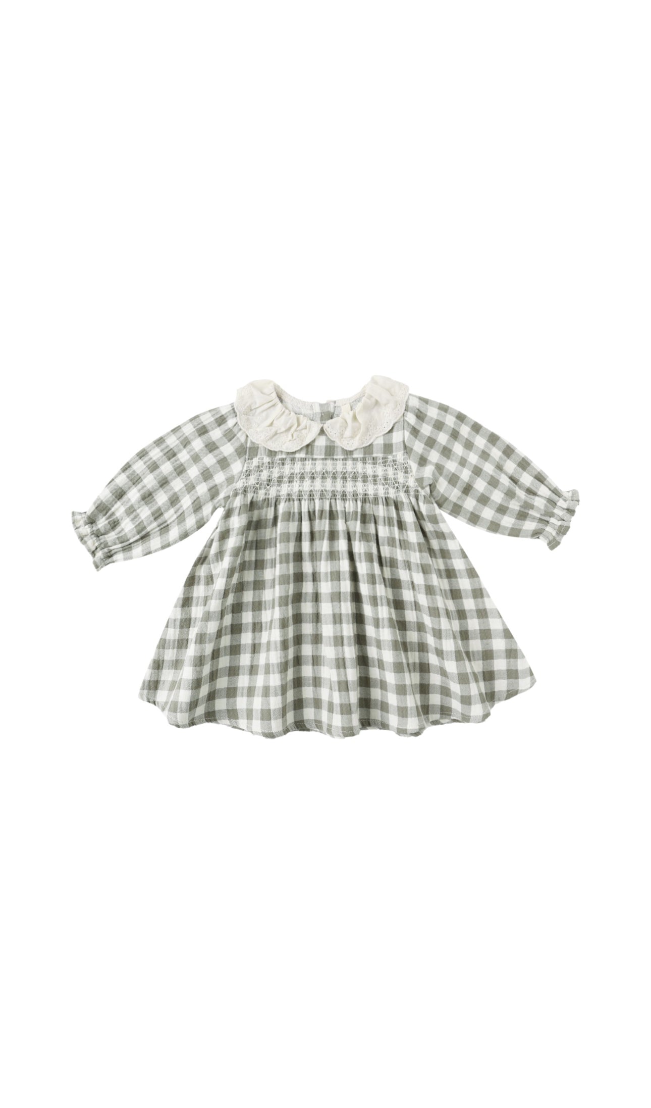 Callie Dress - Forest Check