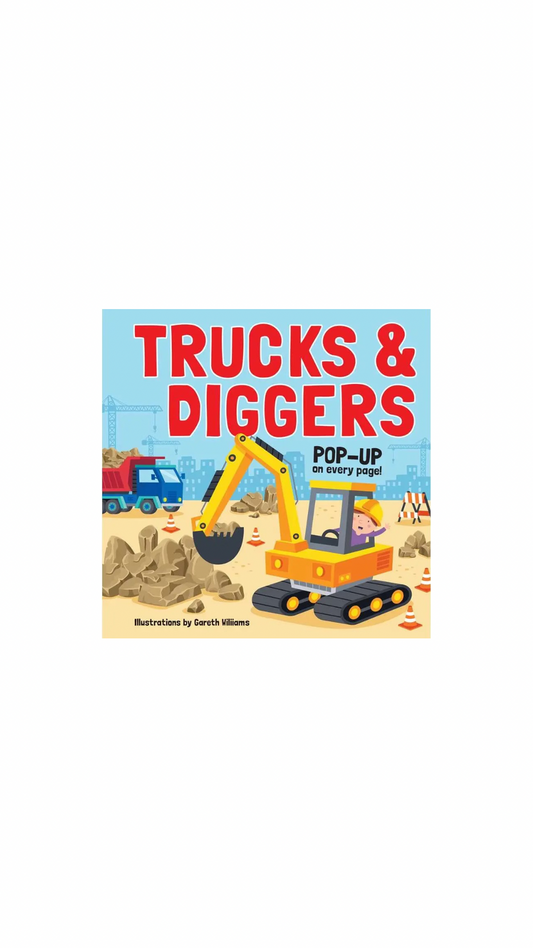 Trucks & Diggers: Pop-Up Book By