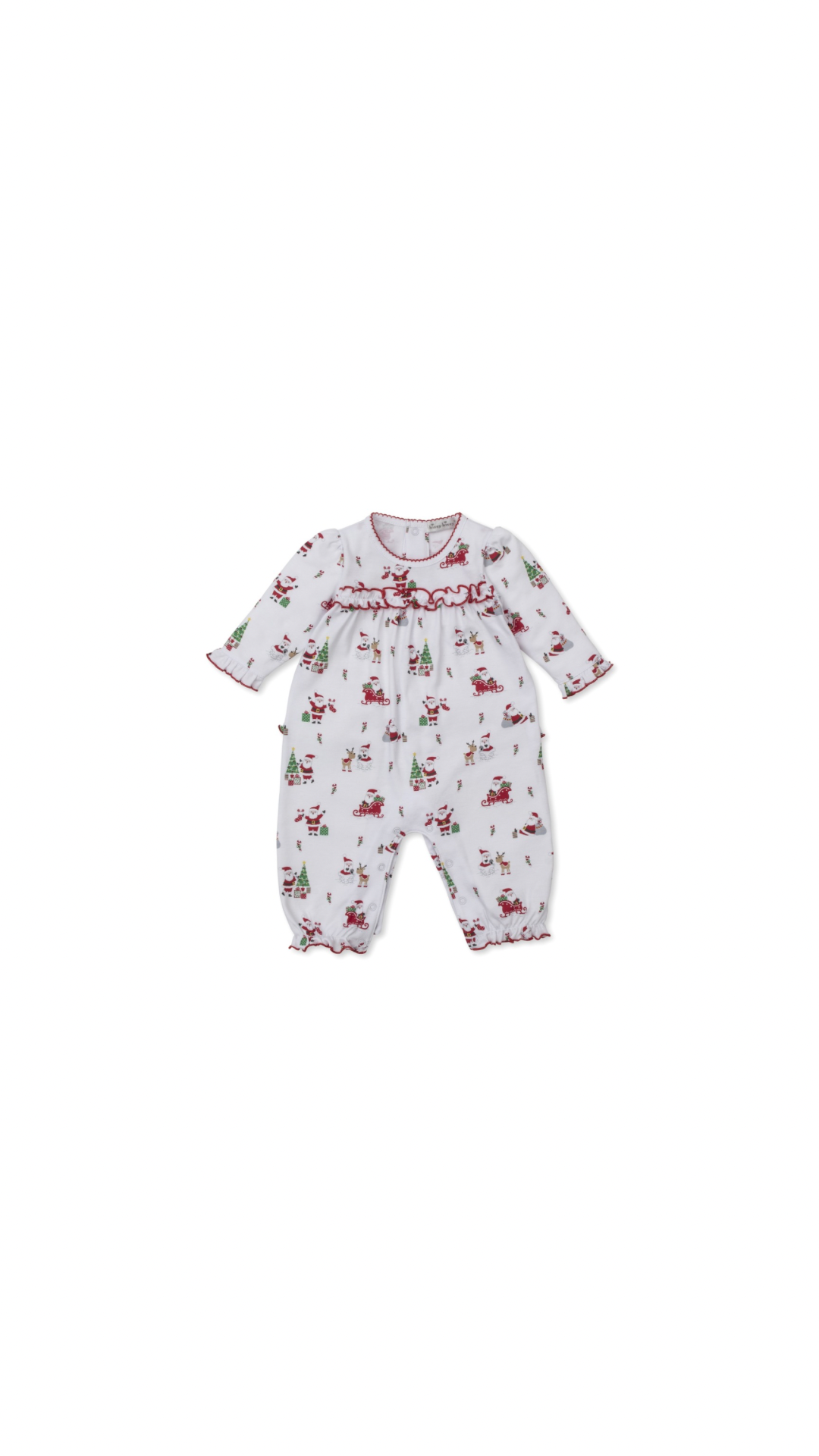 Multi Christmas Capers Playsuit