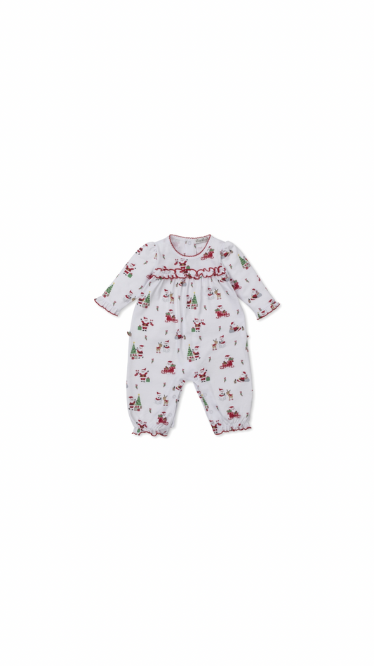Multi Christmas Capers Playsuit