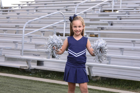 Cheer Uniform Dress Navy