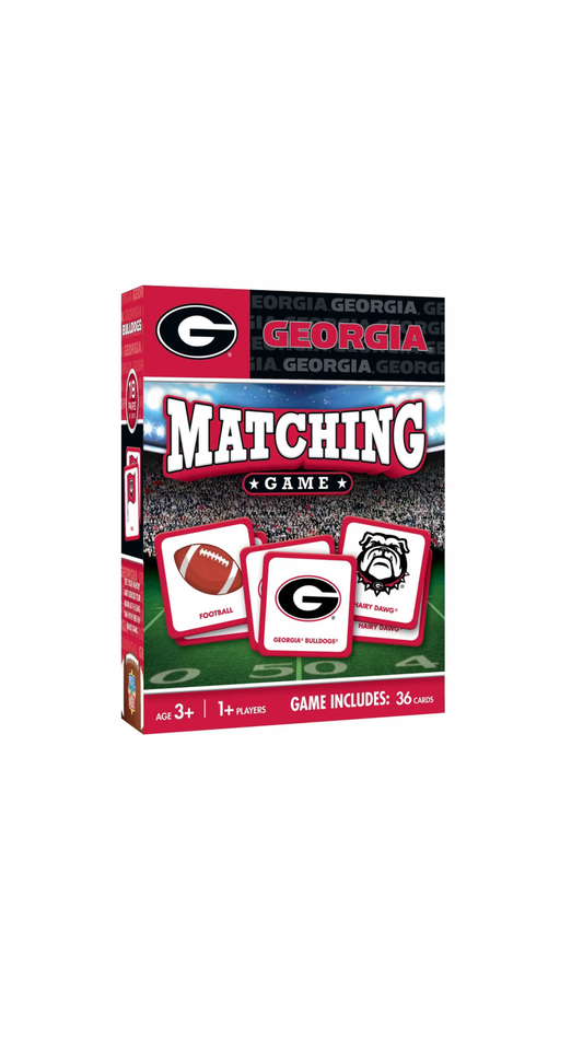 Georgia Bulldogs Matching Game