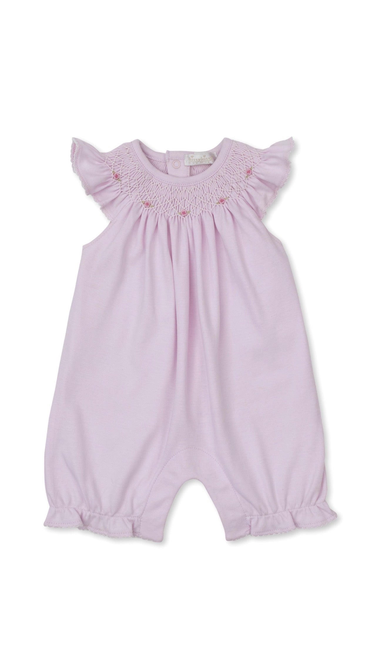 CLB Summer Bishop 26 Short Play w/ Hand Smocking Pink