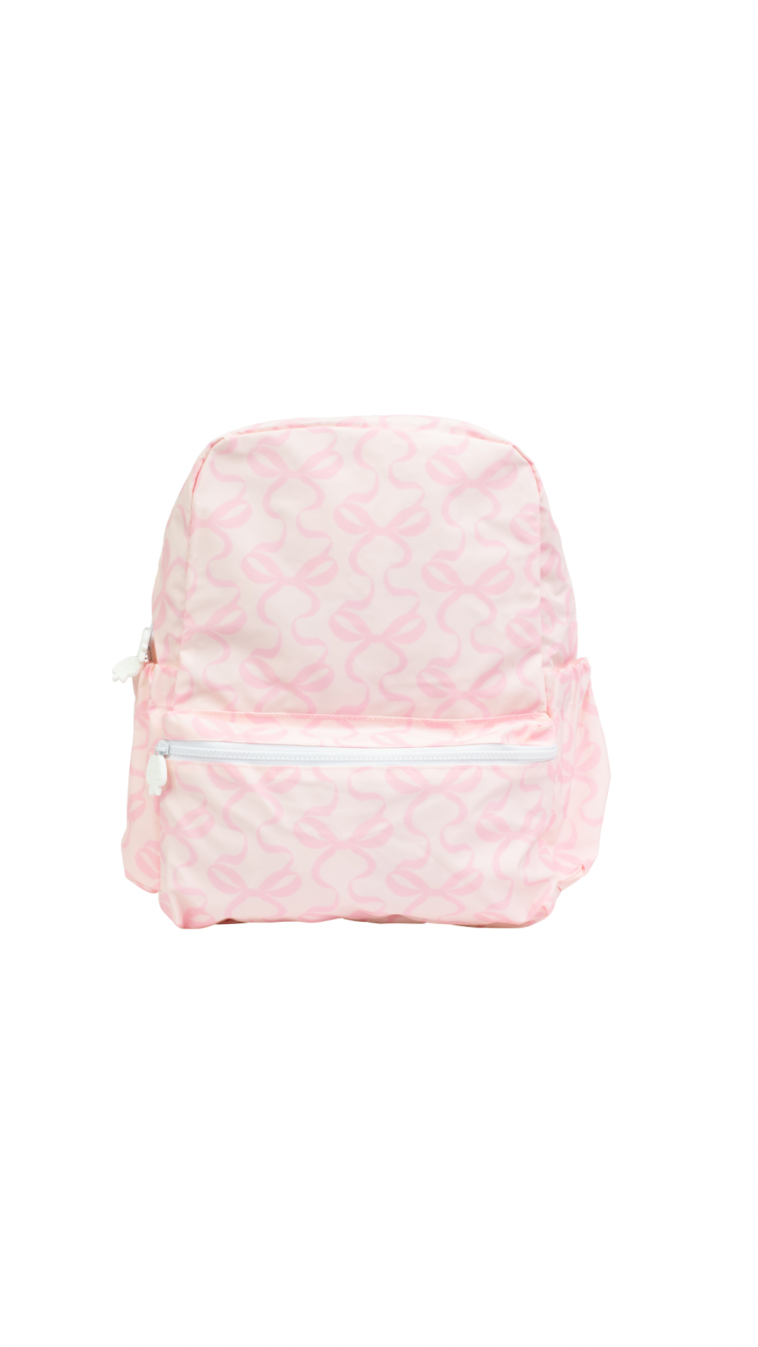 Large Backpack - Bows Pink on Pink