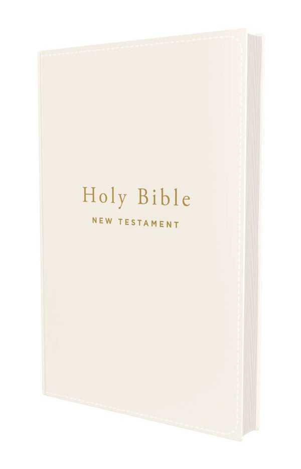 NIV Tiny Testament Bible New Testament Leathersoft White