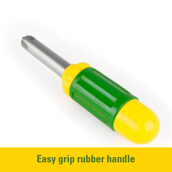 TOMY John Deere Deluxe Talking Toolbelt - 7-Piece Tool Set