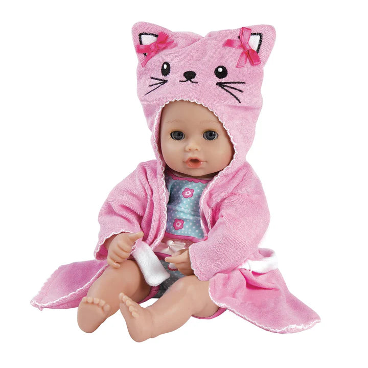 Adora BathTime Kitty Tot Baby Doll & Doll Clothes Set