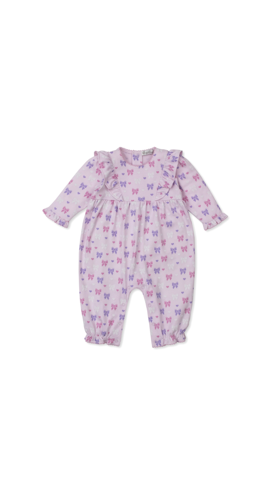 Multi Pink Billowy Bows Playsuit