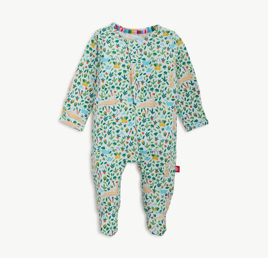 Bunny Garden Modal Magnetic Footie