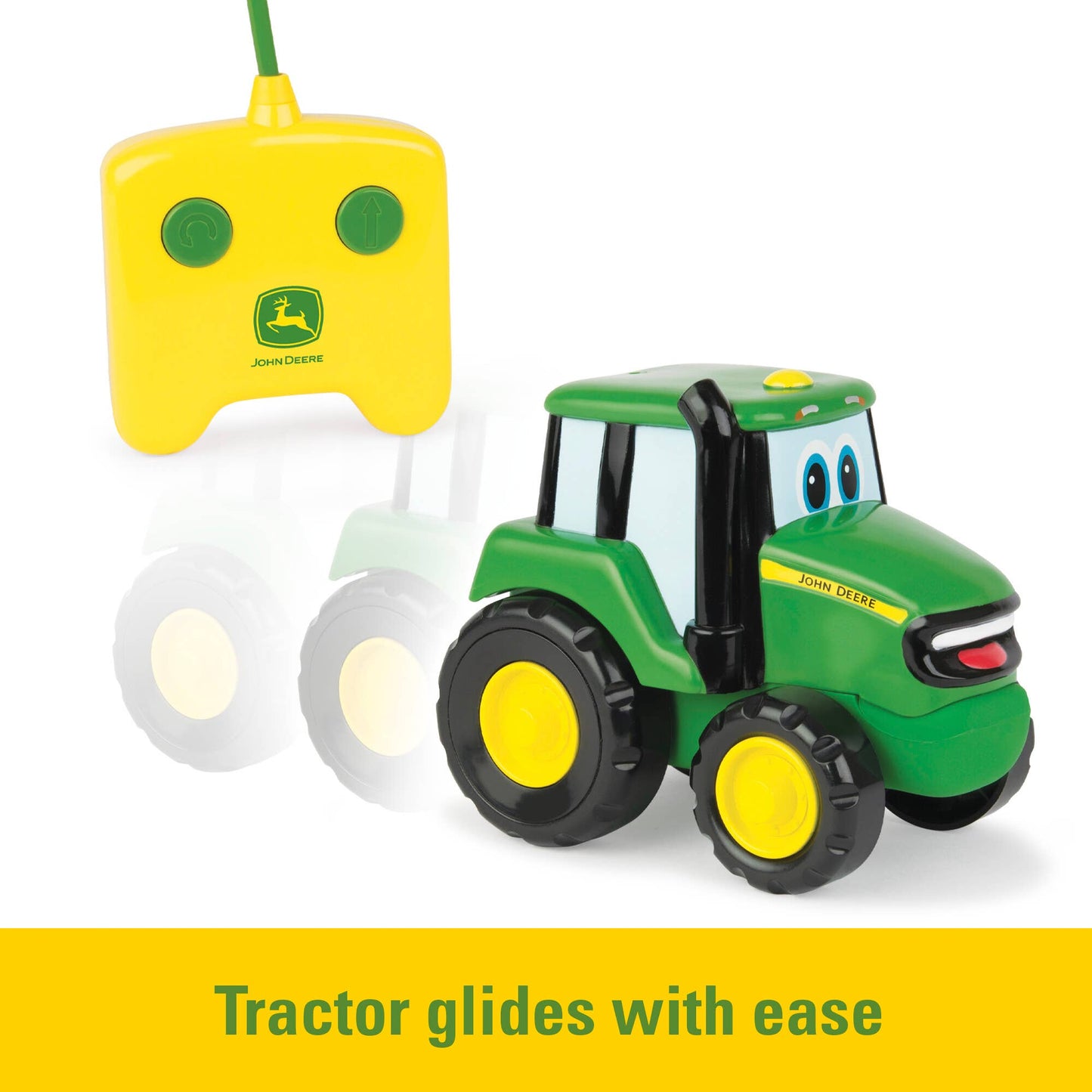 TOMY John Deere Radio Controlled Johnny Tractor Toy