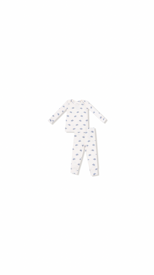Petite Cowboy Hats - Long Sleeve Loungewear Set