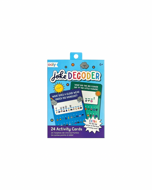 Joke Decoder Activity Cards - Set of 24