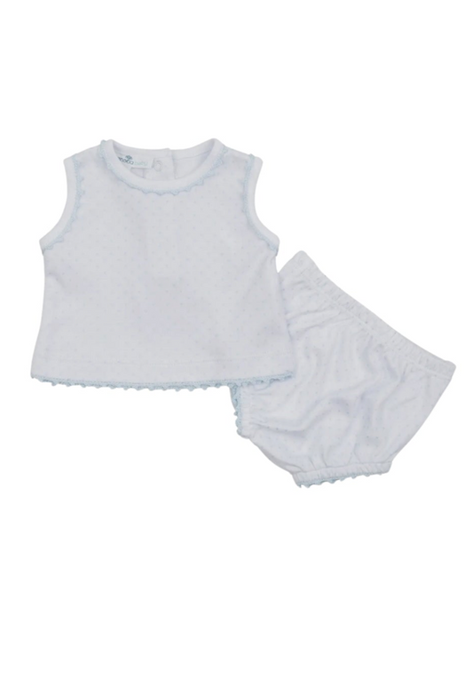 Little Love Diaper Cover Set - Light Blue