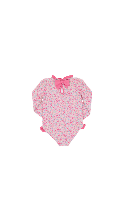 Sarasota Surf-Suit UPF Mabelton Mini Floral (Pink)/Romany Rose