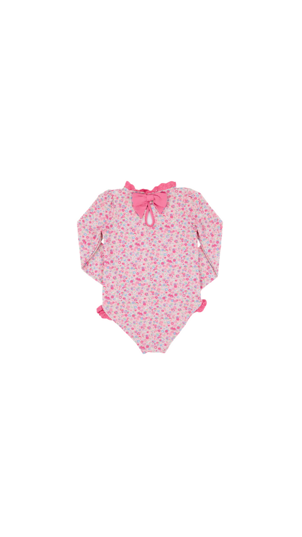 Sarasota Surf-Suit UPF Mabelton Mini Floral (Pink)/Romany Rose