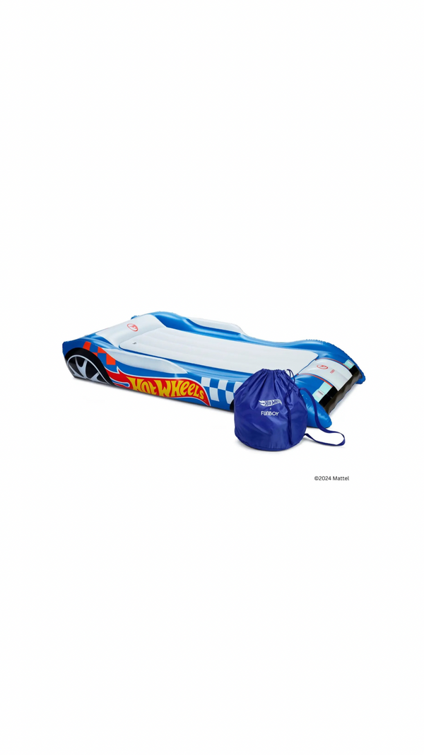 Hot Wheels™ X FUNBOY Kids Air Mattress Sleepover Bed